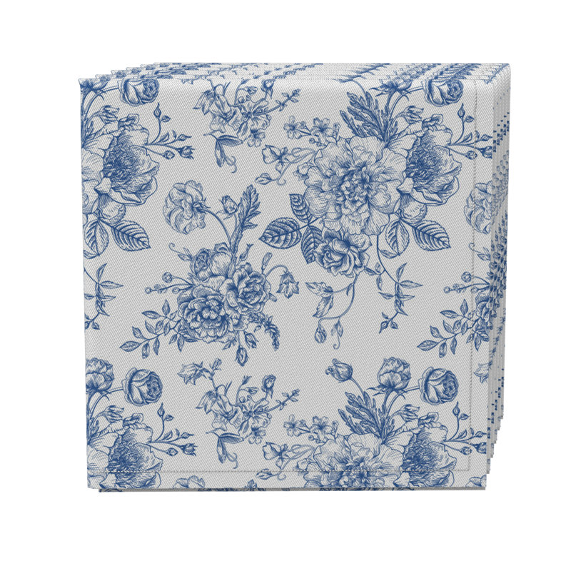 Cotton Twill No Pattern Square Napkin