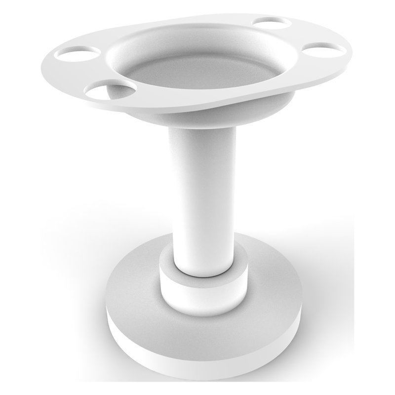 Porte-verre Beresford, Blanc mat