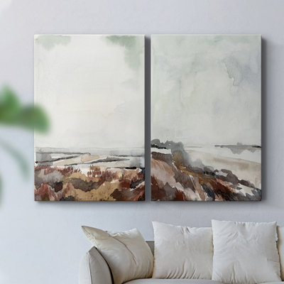 Coastal Inlet Study I-Premium Gallery Wrapped Canvas -Ready to Hang