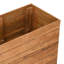 Raised Bed 150x40x72 cm Recycled Teak Wood and Steel-2011145014