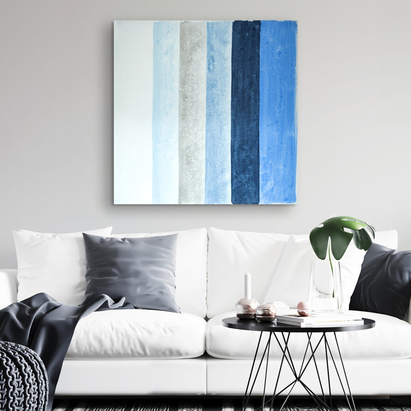 stripes - 32"x32" art on canvas