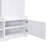 VIBE HAUS 79.1''Wide Modern Hall Tree With Shoe Storage, 4-In-1 Entryway Bench With 8 Cubbies, 7 Coat Hooks & Adjustable Shelf For Hallway, Living Room, White-2074540062