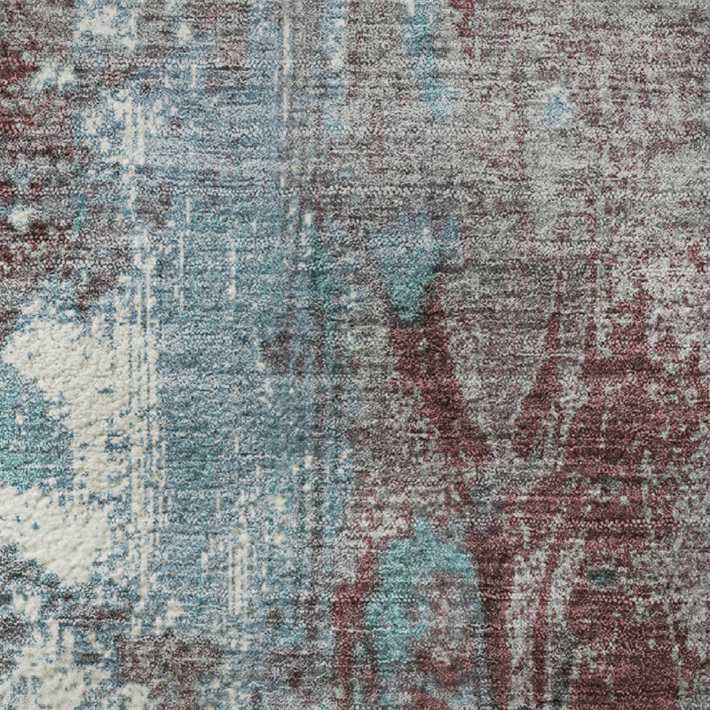 Premium Machine Washable Crestover AMF1870 Abstract Rug, Rectangle 10' x 14'
