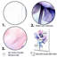 Minimalisme, coquelicots mauves, beauté I, sur toile-468868964-468868967