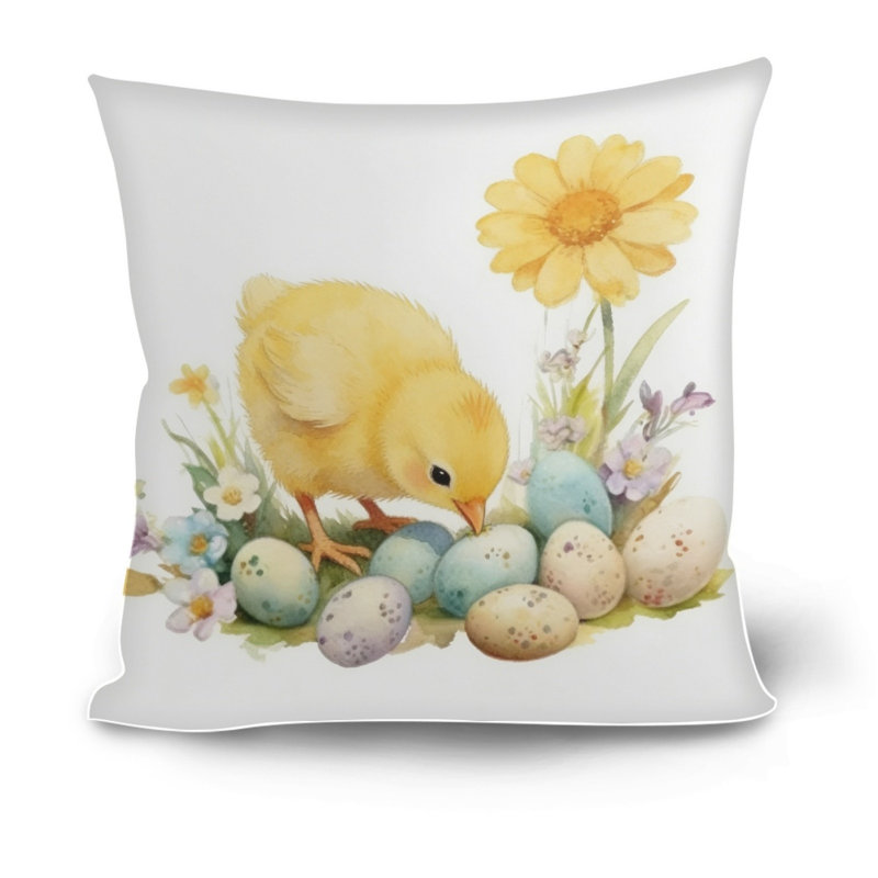 Easter-themed Pillowcase  Suitable For Drawing On Holiday Decoration A Gift For Children