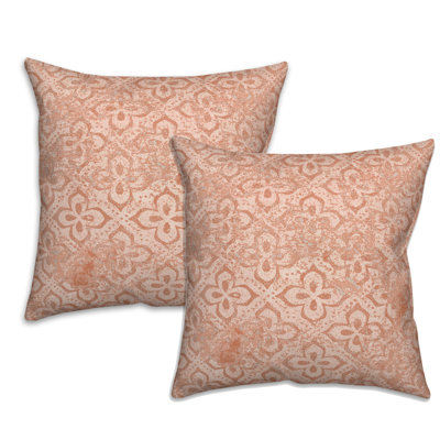 Geometric Reversible Pillow Cover