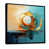 Black Floater Framed