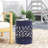 Outdoor Metal Patio End Table-673984820