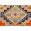 Tapis géométrique Kazak noué à la main