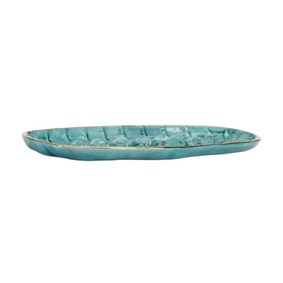 Crocodile Ceramic Decorative Tray