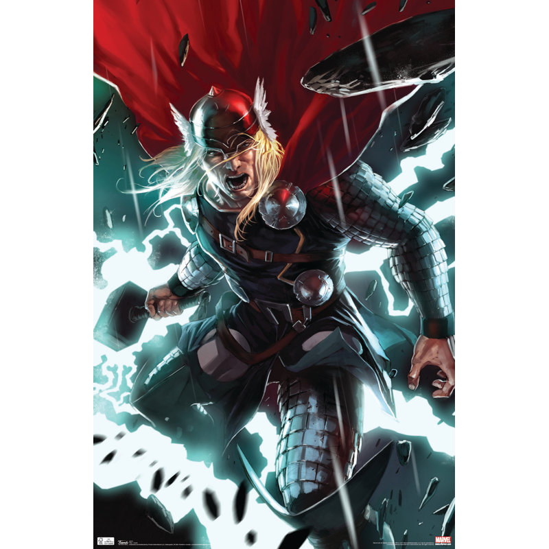 Impression sur papier thor-comic