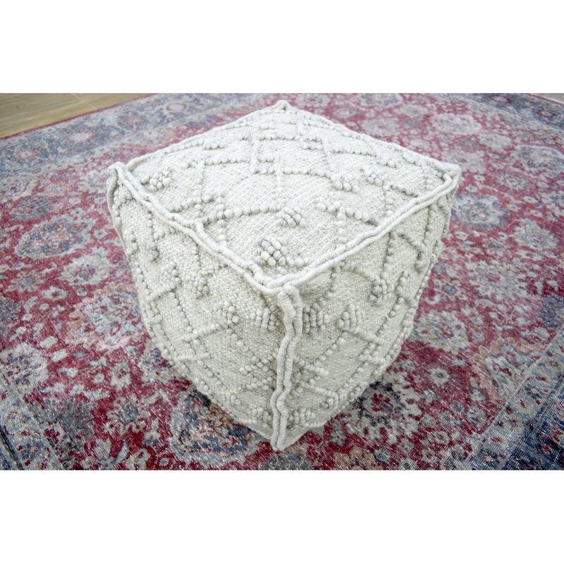 Zinnia Upholstered Pouf