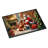 Vizsla and Santa Claus Doormat-670128122