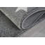 Heaven Geometric Machine Woven Grey/White Area Rug-28763188