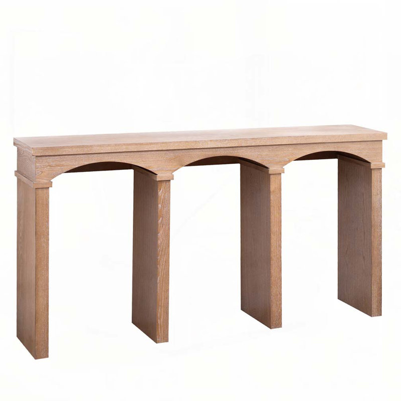 60"Entryway Rustic Wood Console Table