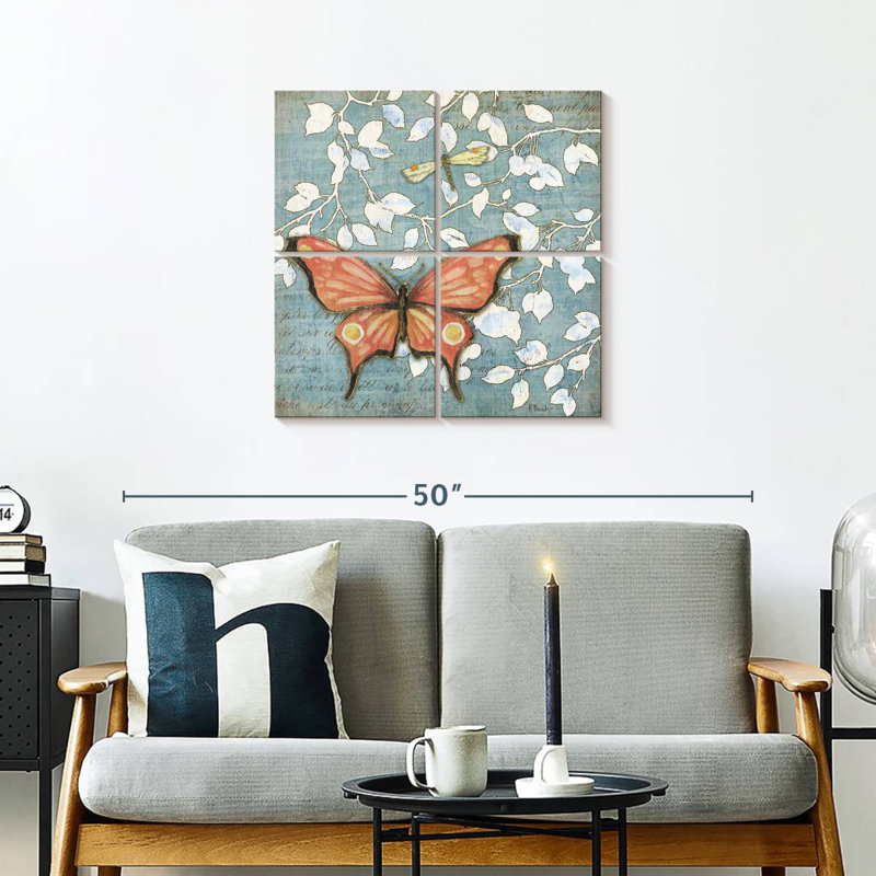 Brampt papillon Mariposa I, H 26 po x l 26 po