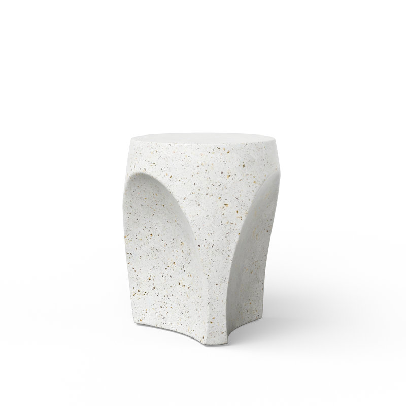Mixx Garden Stool, Ivory