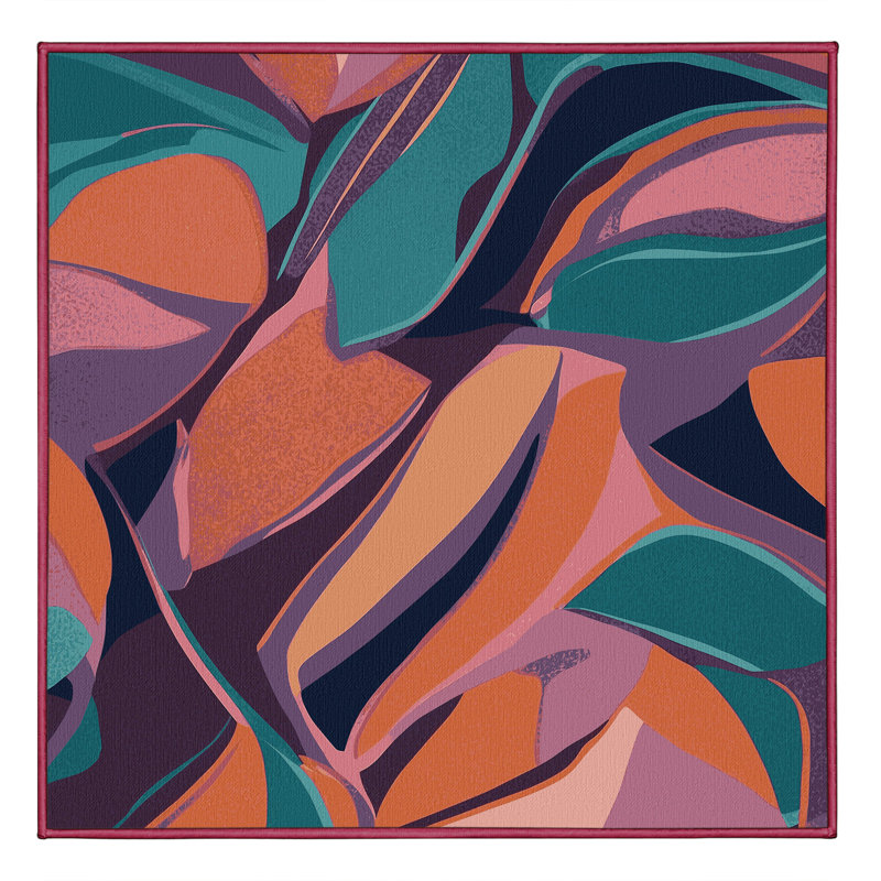 Spectrum Charge Rug, Square 8'