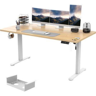 Poillucci Adjustable Metal Base Standing Desk