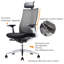 Chaise de travail ergonomique en filet Spuyten