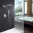 fixhd Luxury Thermostatic Control Rainfall Shower System Button Touch Shower Set with Shower Head-64415153