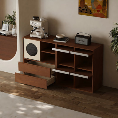 Ensemble de commode de rangement 59,84 "Mid-Century