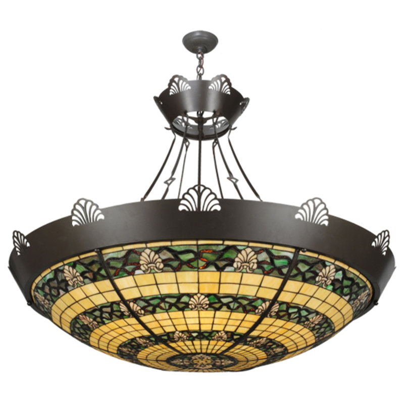 Shell And Ribbon 8 - Light Pendant