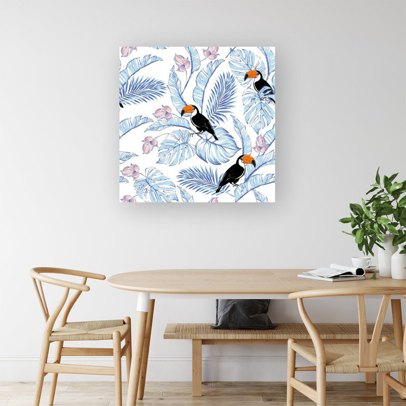 Tropical Toucan - Wrapped Canvas Print