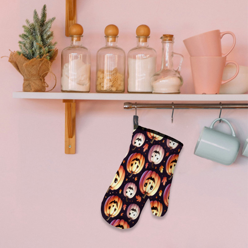 Pumpkin Magic Oven Mitt Cotton Twill