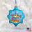 9'' Handmade Glass Holiday Shaped Ornament