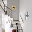 Bousson 2-Light LED Flush Mounted Wall Sconce