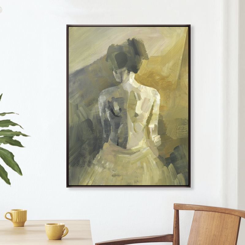 Voice In Distance Print by Jean Kenna, Glass Coat Framed, 54.5" H x 41.5" W x 1.5" D