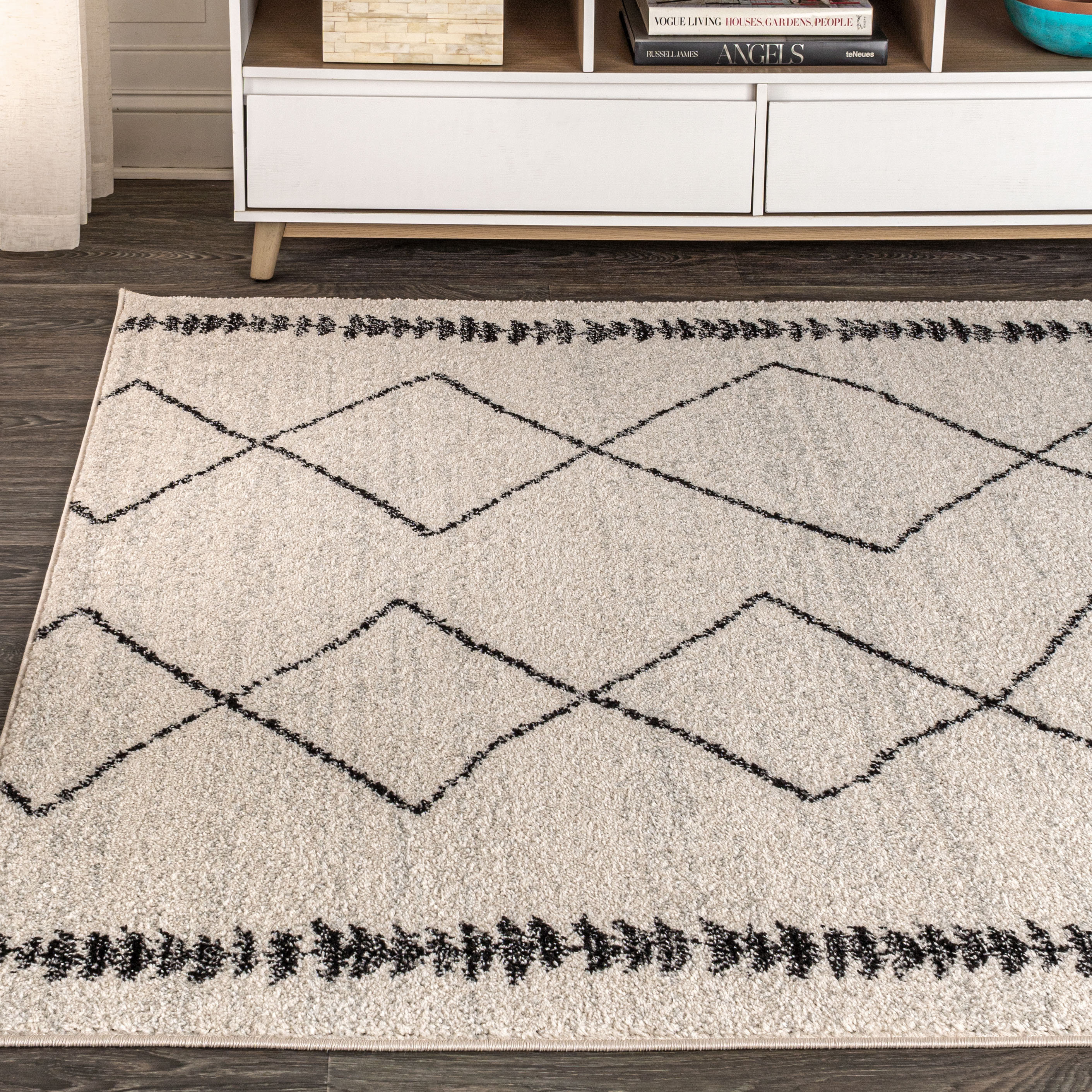 Blue Elephant Bradt Cream Rug & Reviews | Wayfair.ie