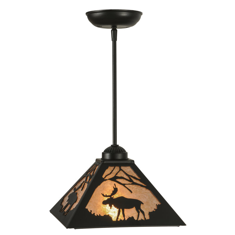 Luminaire suspendu conique à 1 lumière Thanos