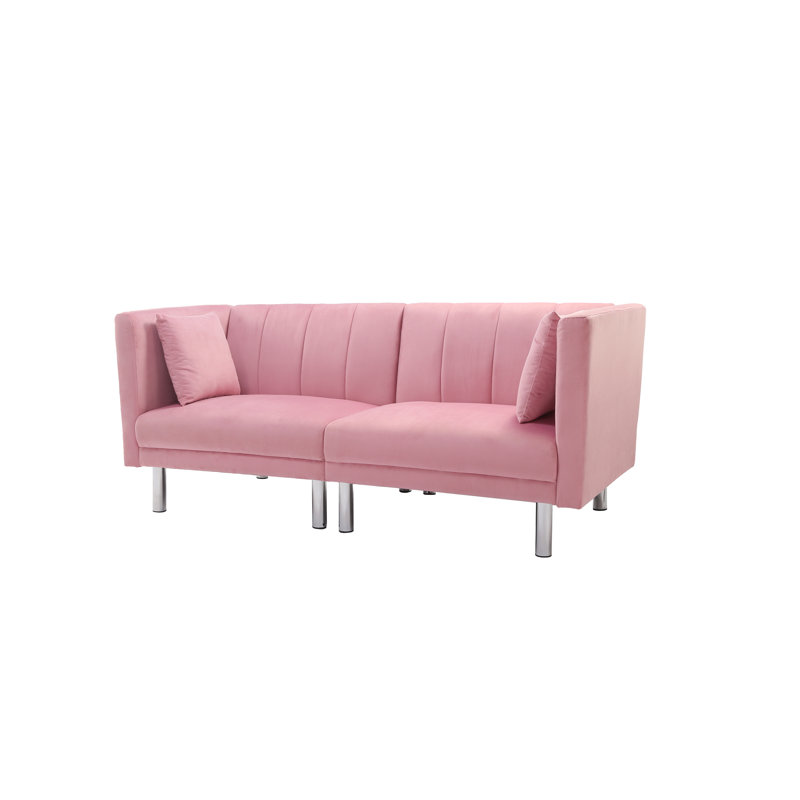 73.2'' Velvet Sleeper Sofa