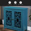 Armoire de rangement, buffet Buffet, bleu sarcelle