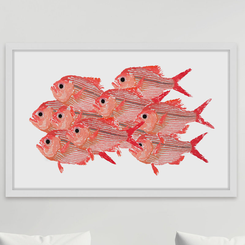 Single Picture Frame Painting, 61cm H x 91cm W x 3.81cm D