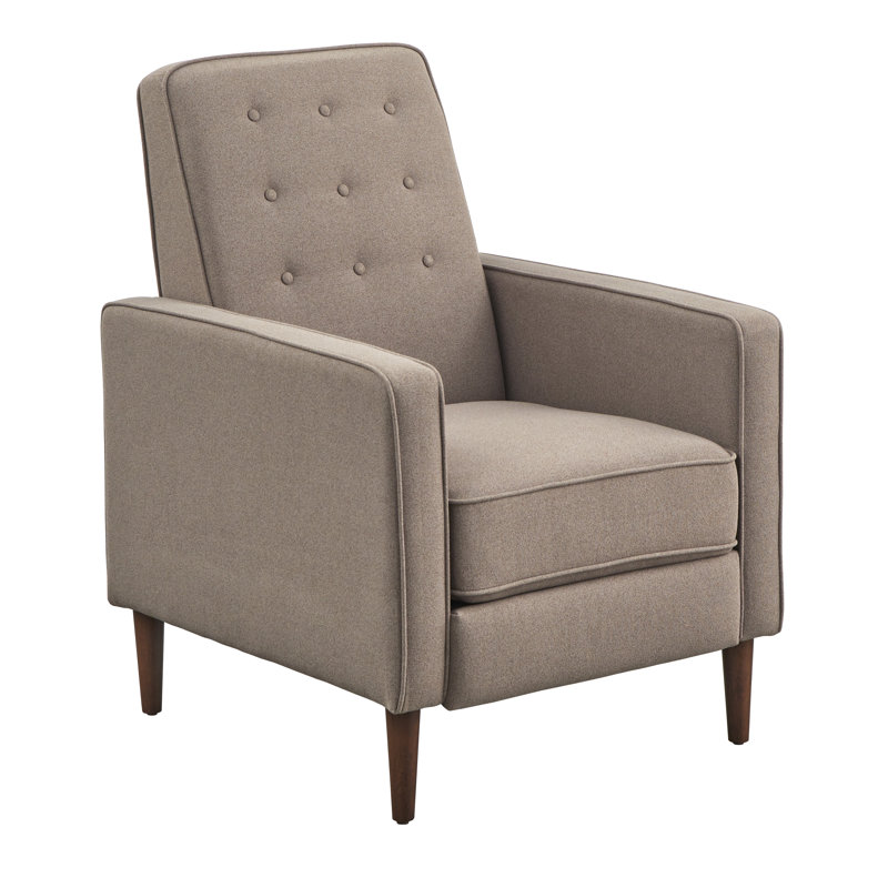 Fauteuil inclinable Gjuro, Mélange de polyester brun
