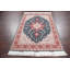 Tapis de zone one-of-kind à la main noué la new age rose/bleu 4 pi 11 po x 6 pi 11 po Lilburn