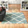 Alonnah Shag Performance Geometric Rug