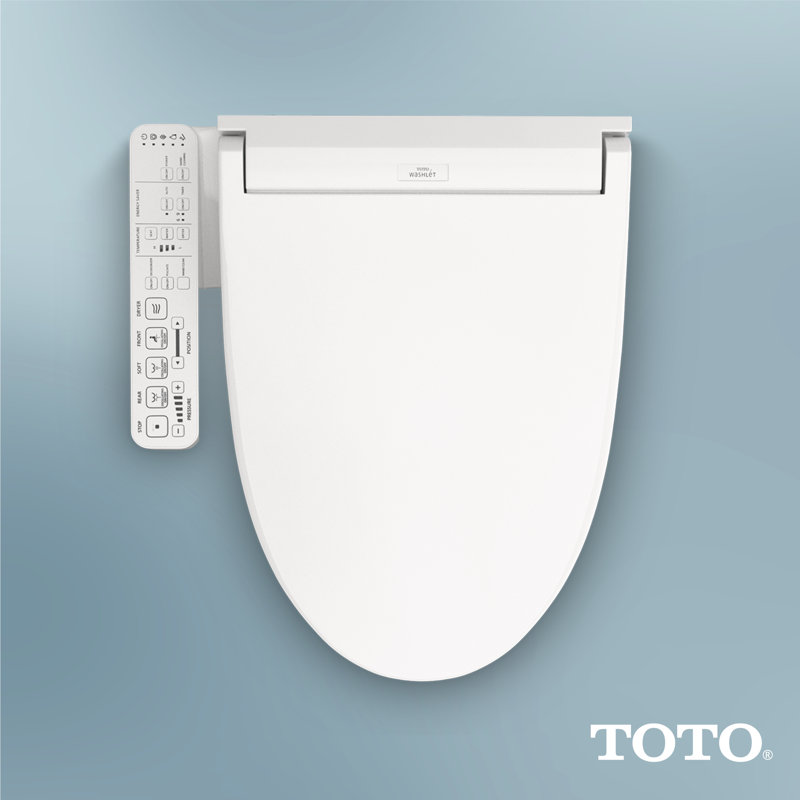 Washlet® C2 Electronic Toilet Elongated Bidet Seat, Cotton