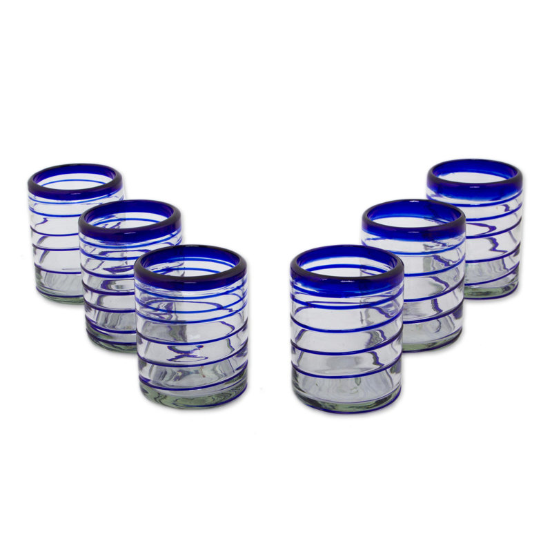Spirale de cobalt Perivale 11 oz. Verre à boire