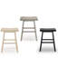 Tabouret de comptoir 24 po en bois massif-70867428
