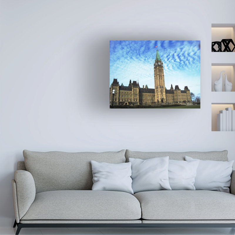 Art sur toile Marcus Jules England, H 35 po x l 47 po