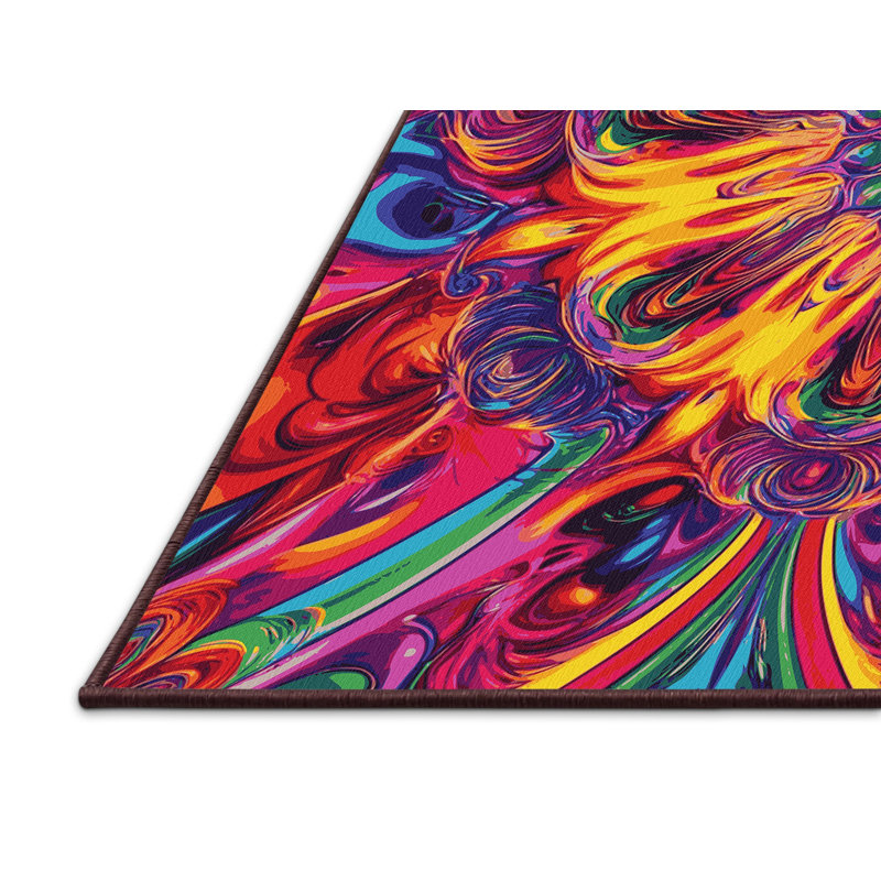 Tapis Psyche Wave, Rond 8 pi
