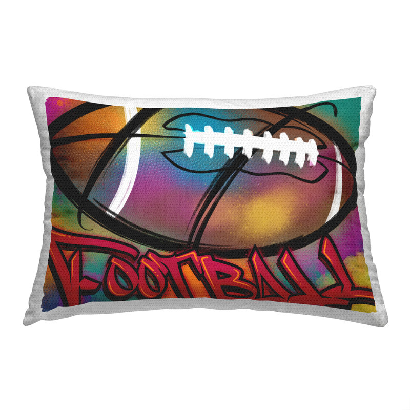 Abstract Outdoor Throw Pillow