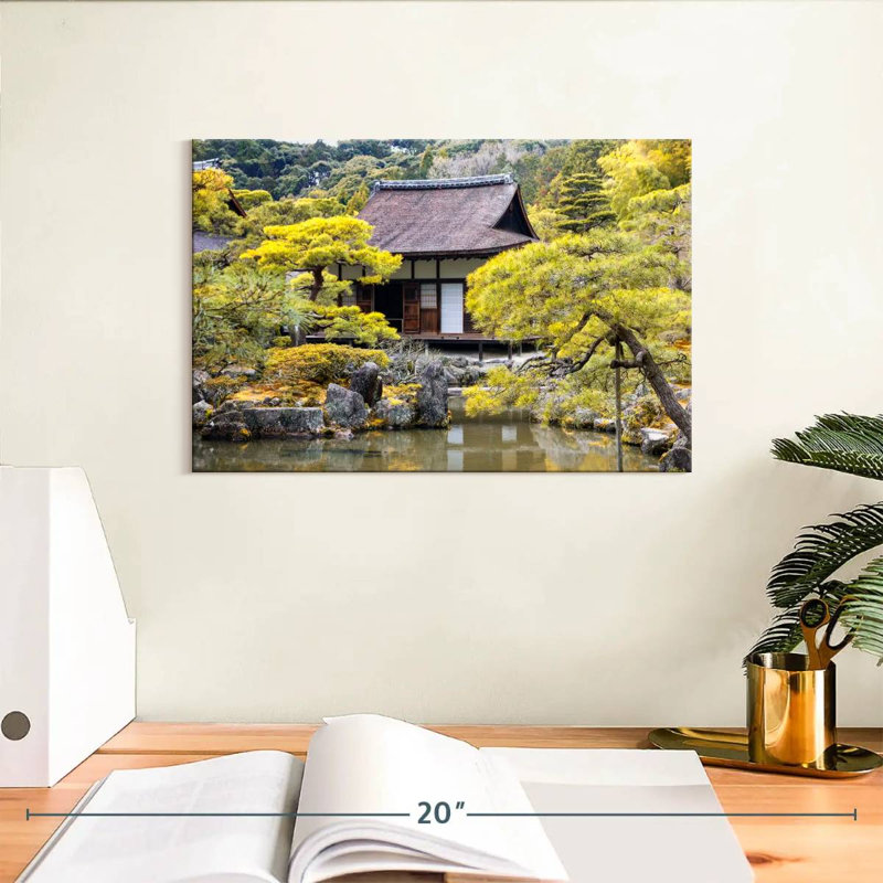 Maison japonaise traditionnelle Lilie, H 8 po x l 12 po