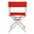 18" Folding Director Chair-19623321-19623336