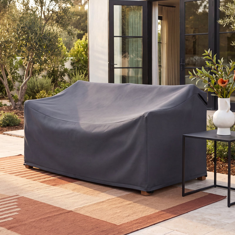 Amina 58" Wide Outdoor Loveseat Cover