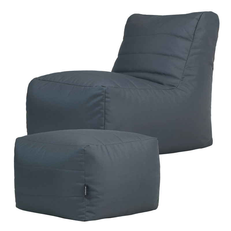  Patio Lounge Garden Chair, Grey